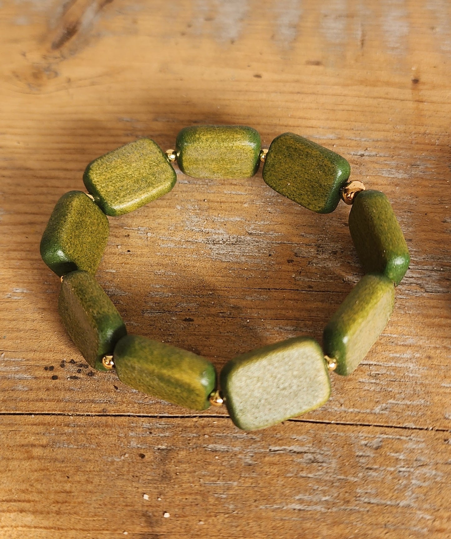 Wood Stretch Bracelet