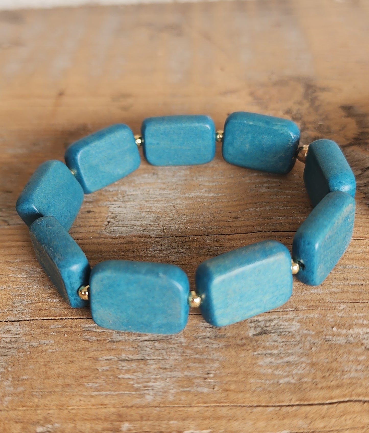 Wood Stretch Bracelet