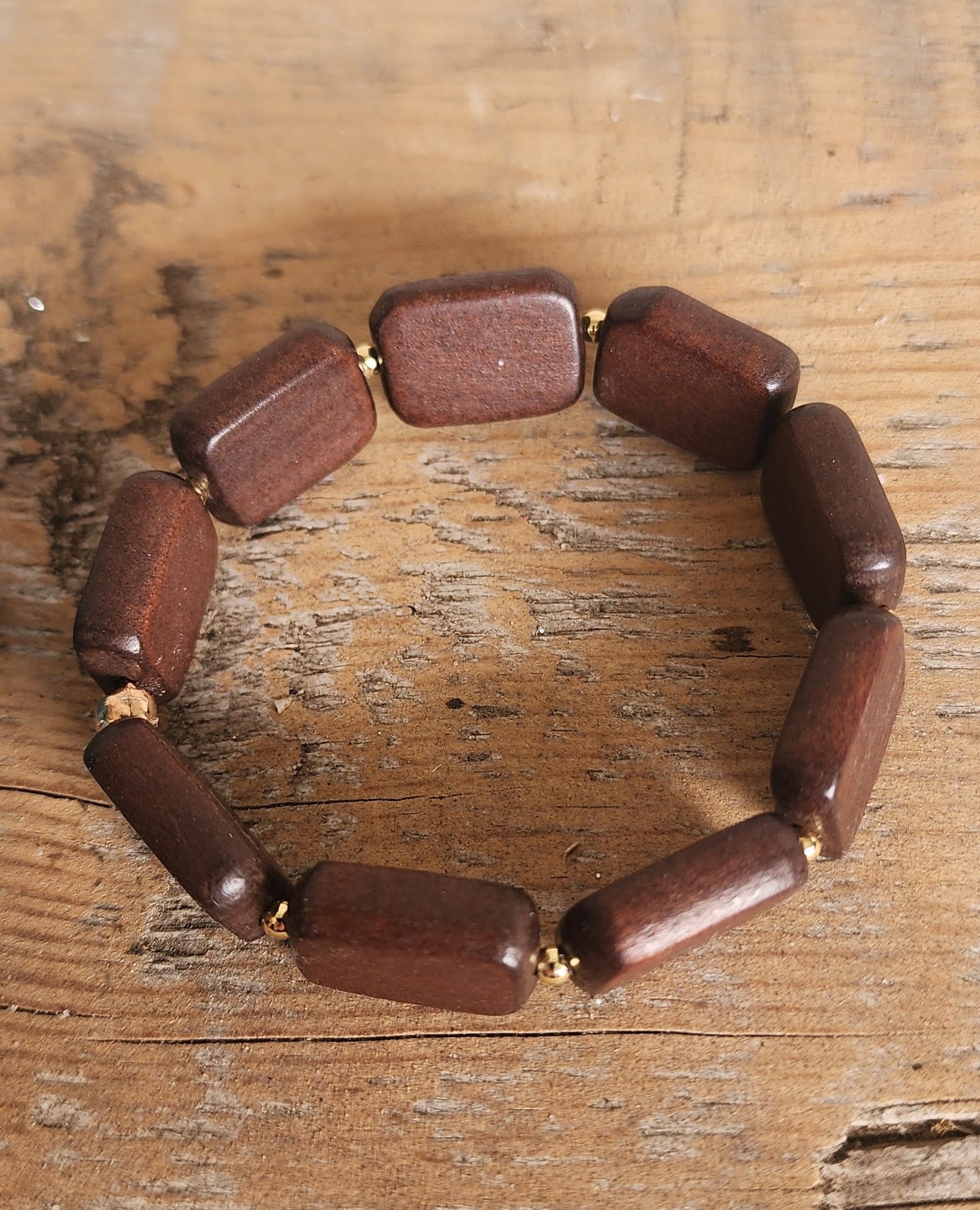 Wood Stretch Bracelet