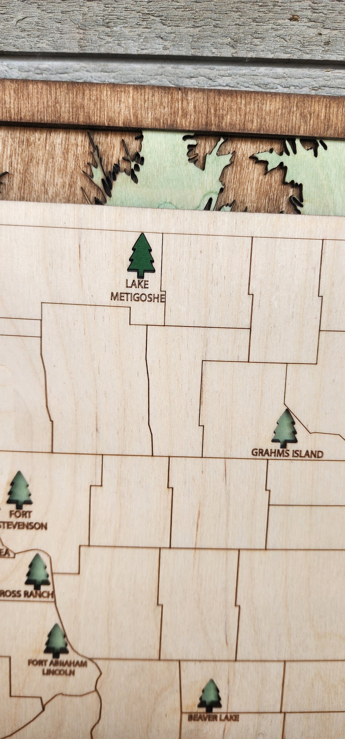 North Dakota a State Park Travel Map, ND State Park Tracker Map, Travel Tracker