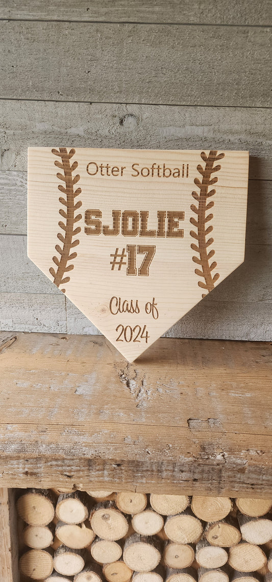 Graduation gift. Softball gift. Senior gift. Personalized baseball gift. Baseball decor. Custom baseball. Baseball. Girls Softball