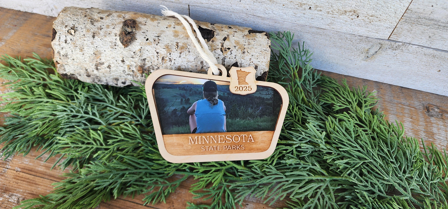 National Park Picture Ornaments, Family Trip Ornaments