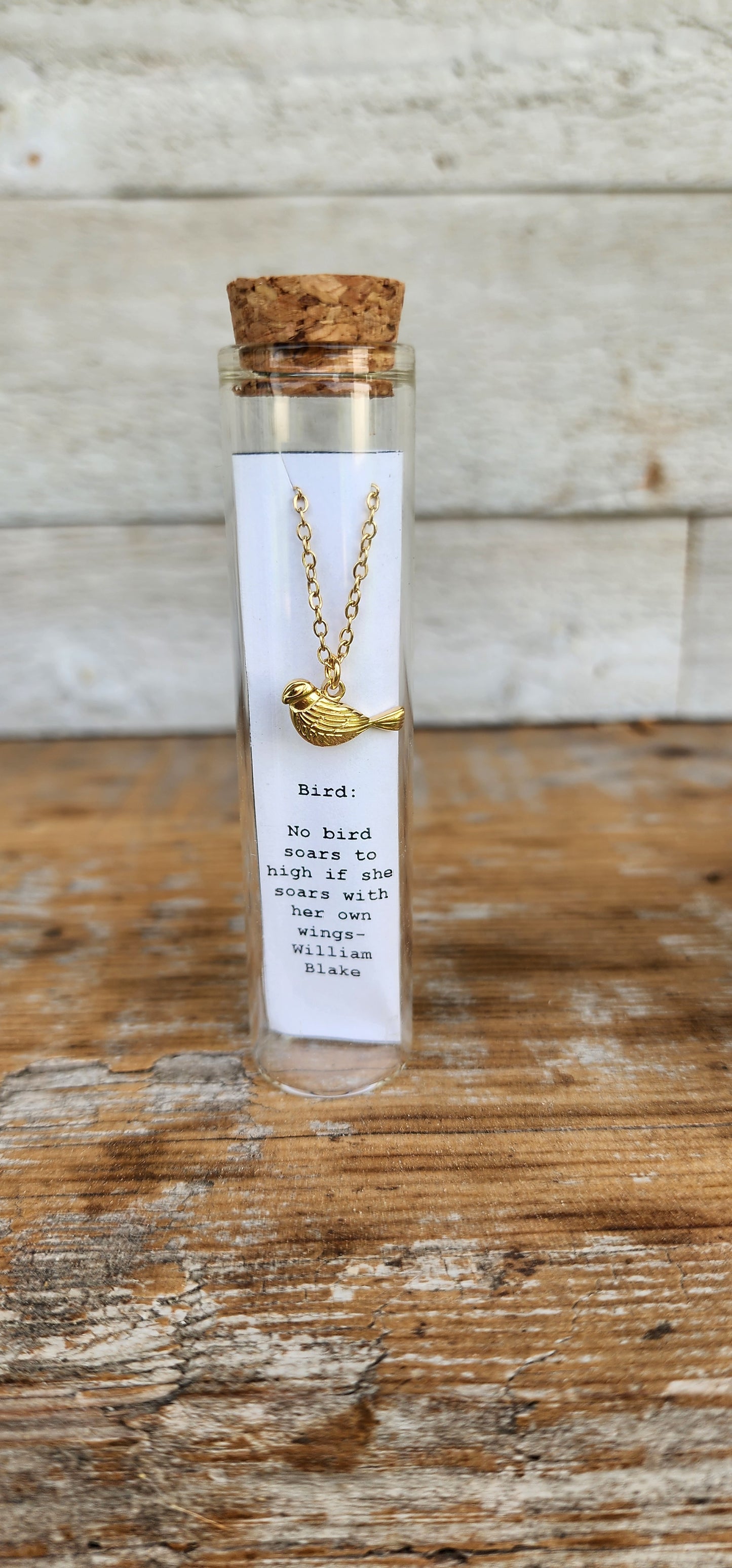 Charm Necklace In A Bottle