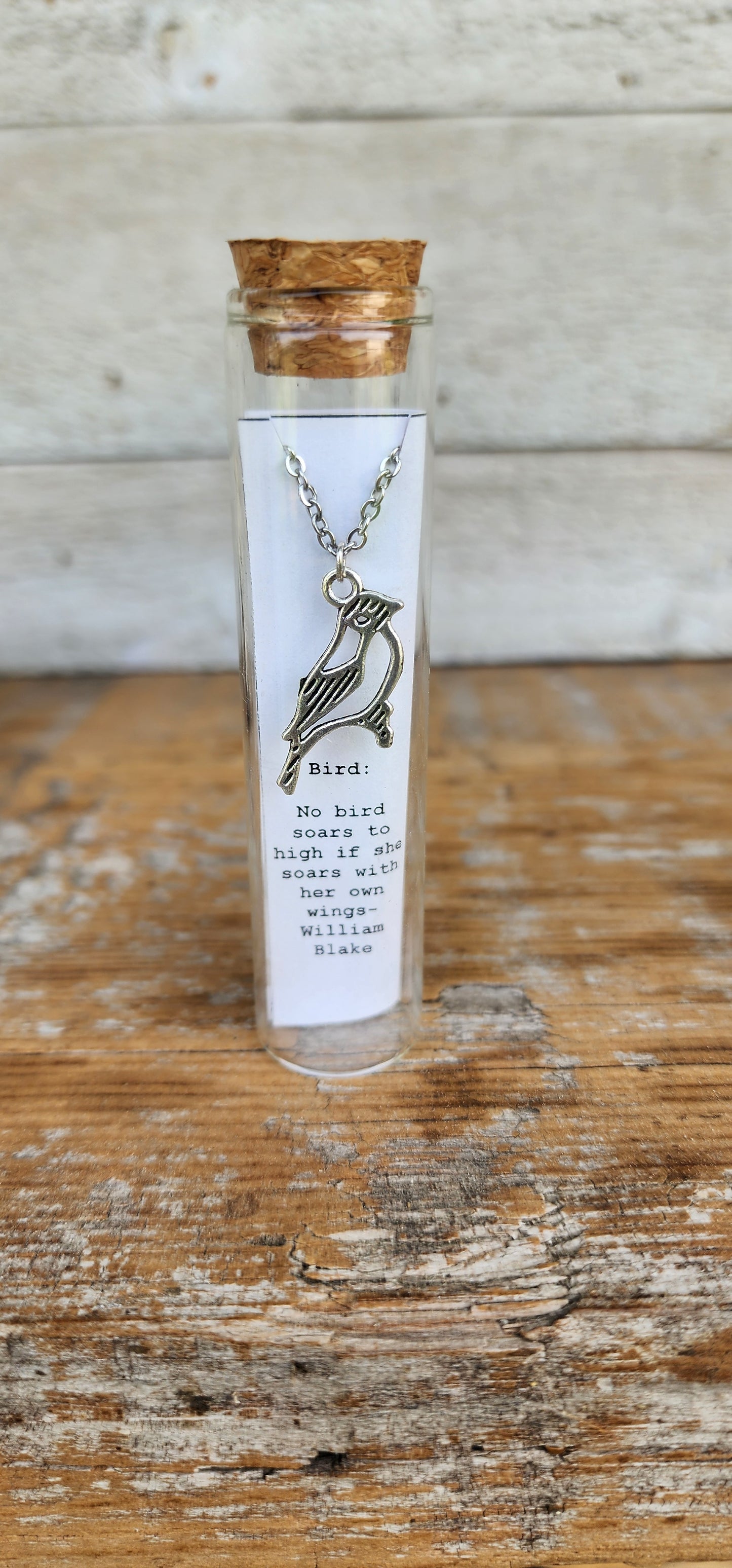 Charm Necklace In A Bottle