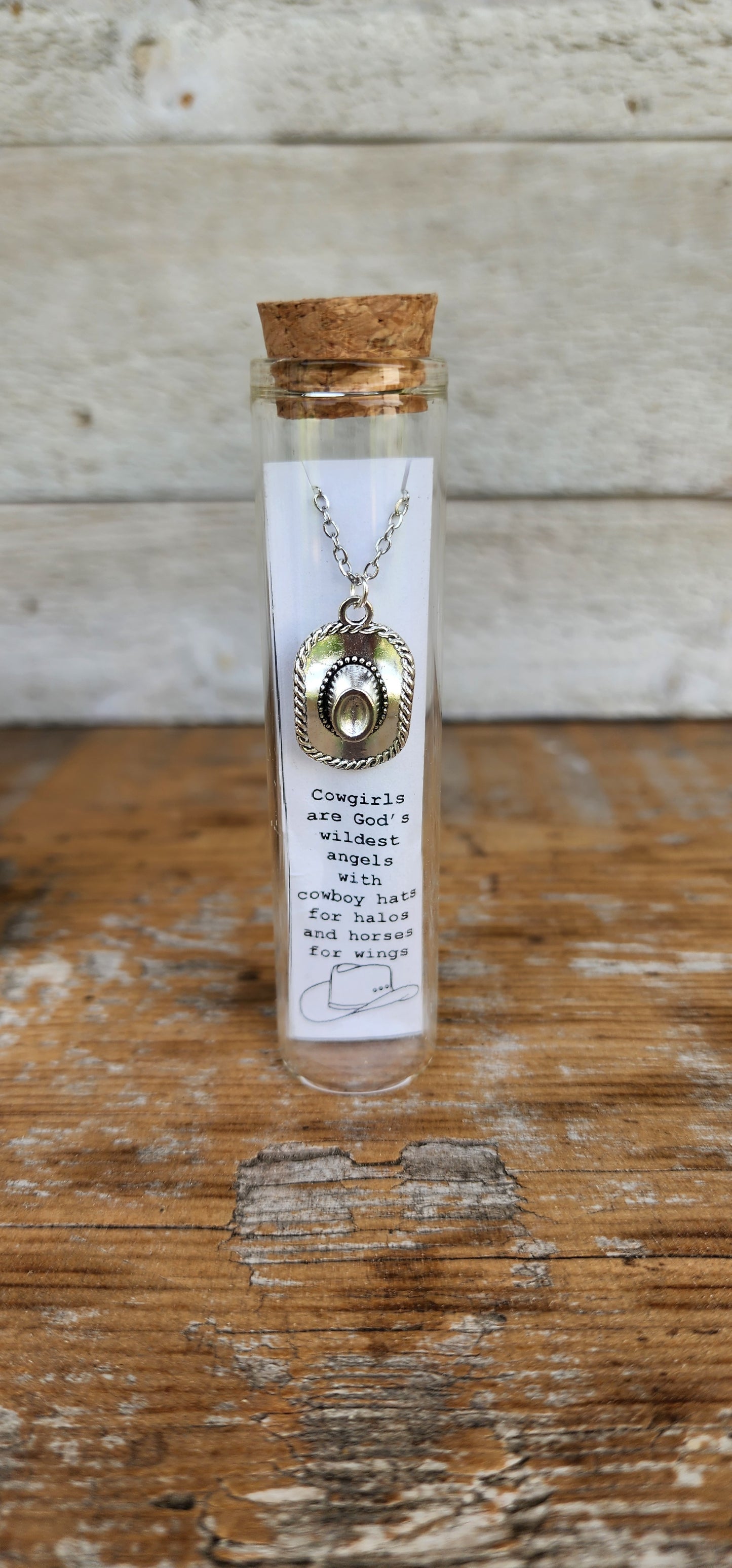 Charm Necklace In A Bottle