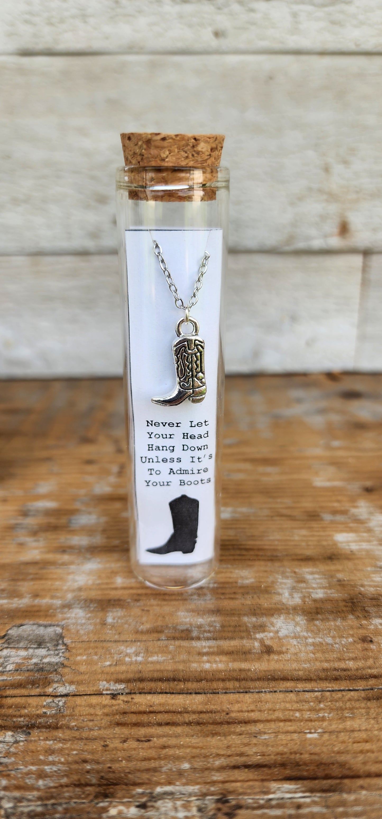 Charm Necklace In A Bottle