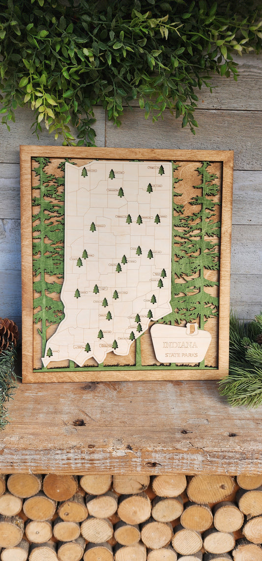Indiana State Parks, State Park Tracker, Indiana Park Tracker