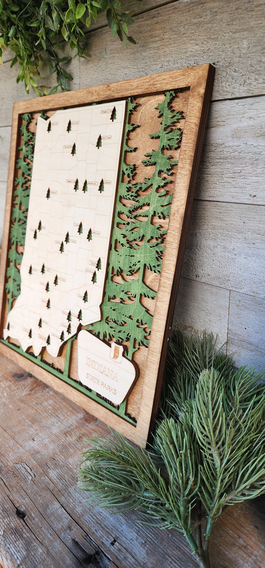 Indiana State Parks, State Park Tracker, Indiana Park Tracker