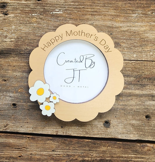 Happy Mother's Day Daisey Picture Frame
