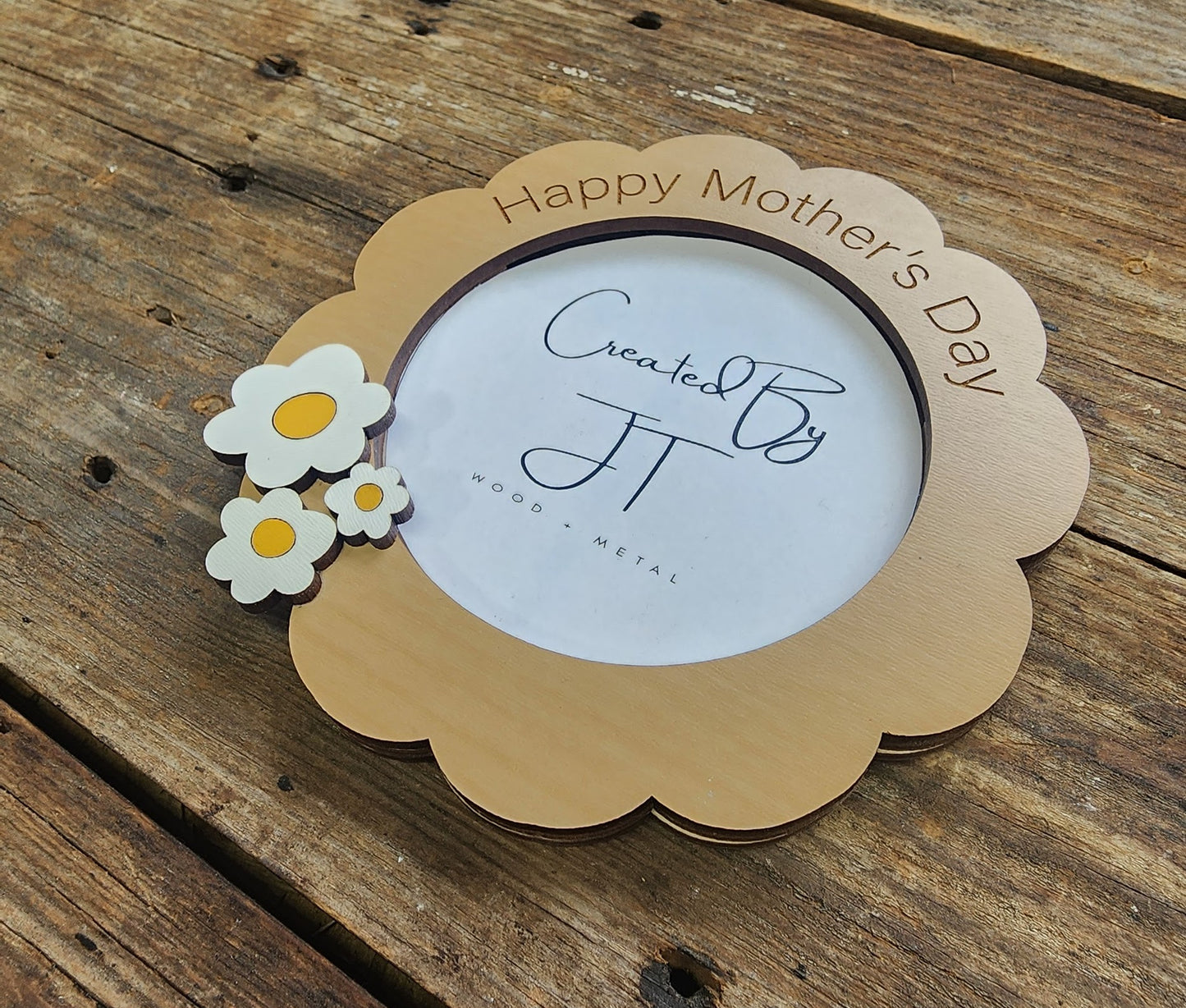 Happy Mother's Day Daisey Picture Frame