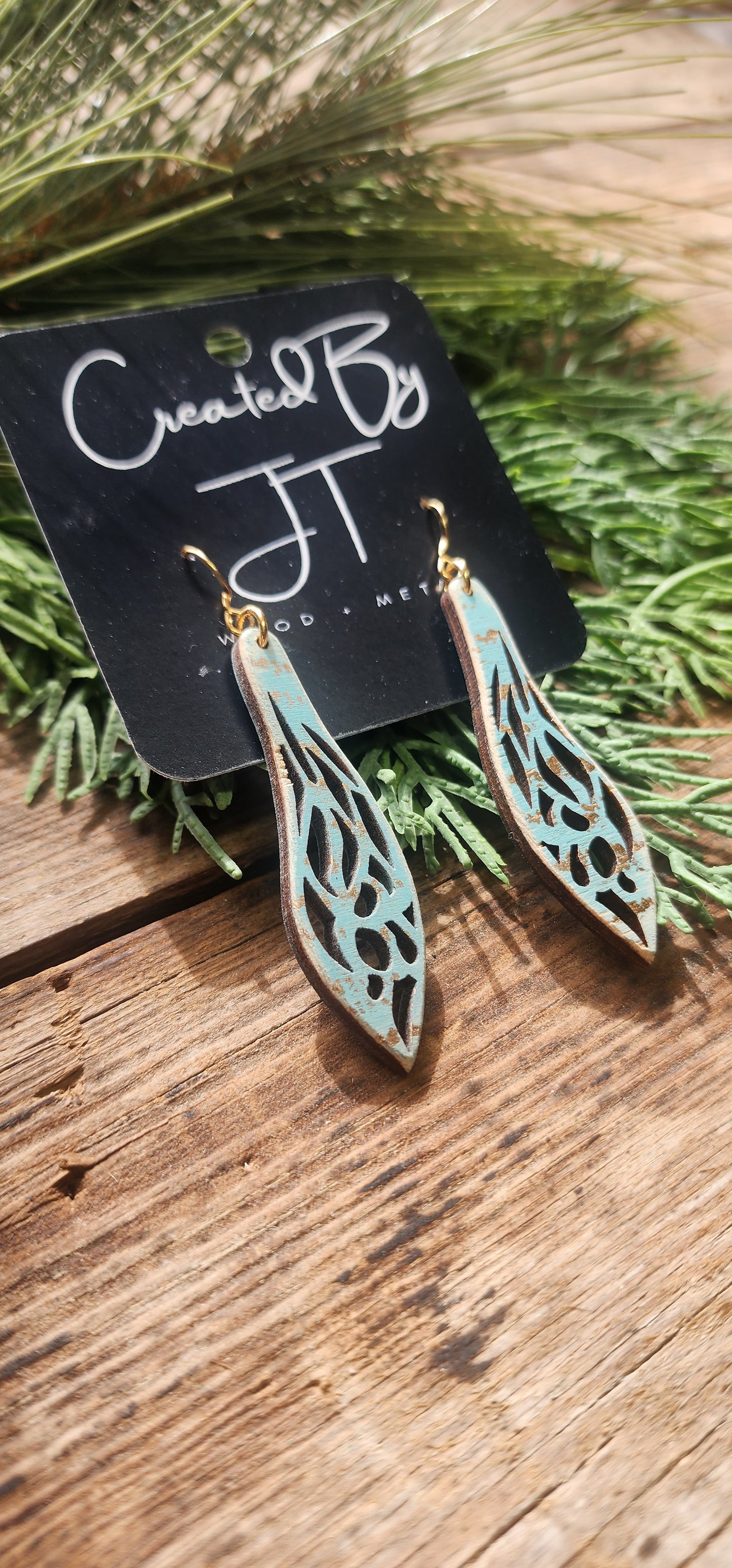 Dragonfly Earrings, Blue Earrings