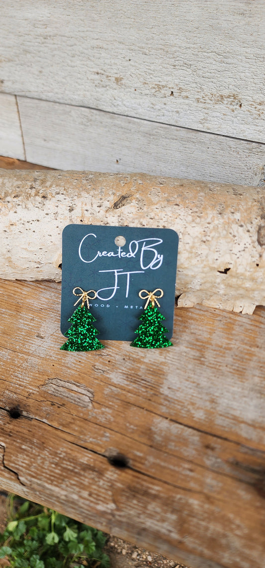 Christmas Tree Earrings