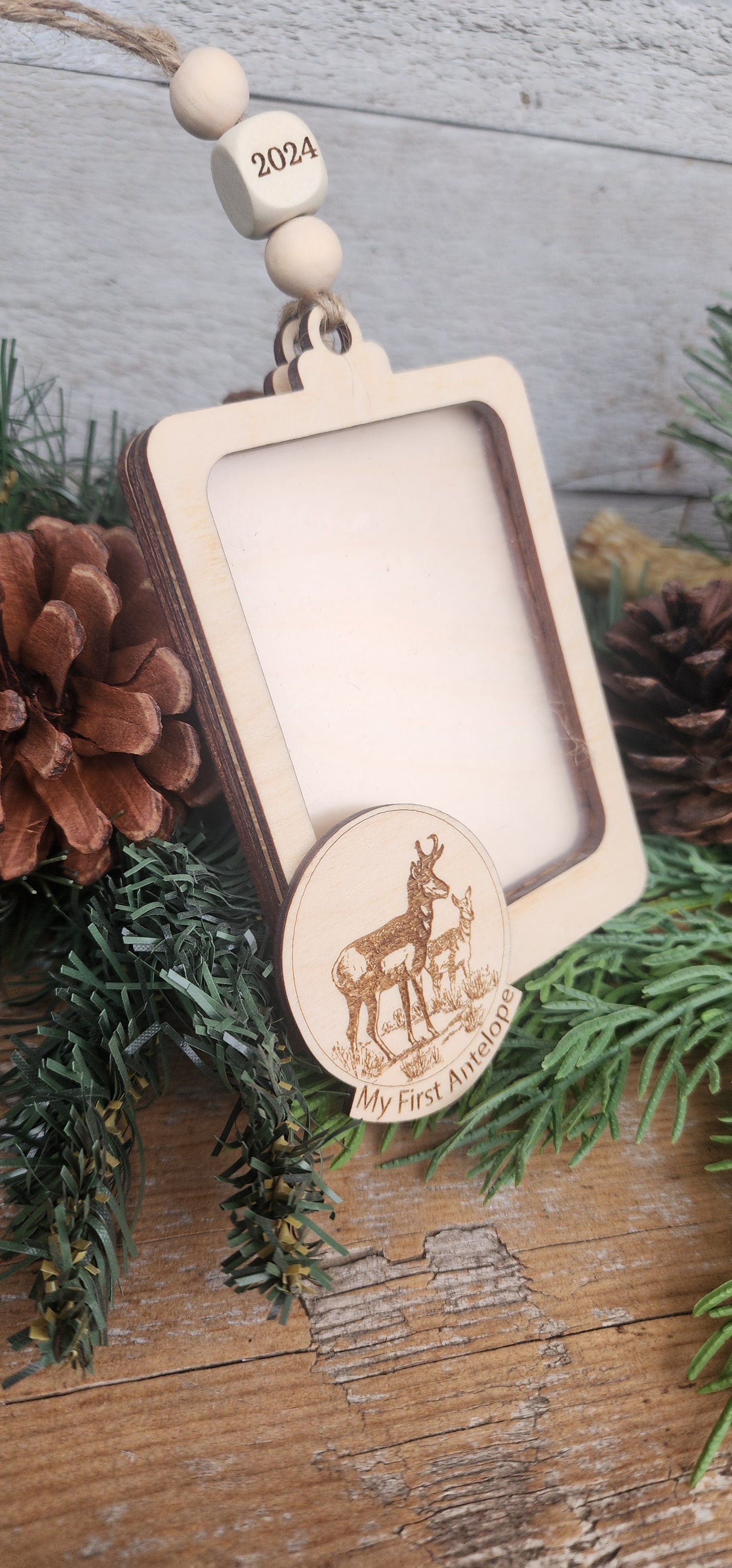 My First Hunting Ornament, Deer, Pheasant, Goose, Duck, Antelope Hunting