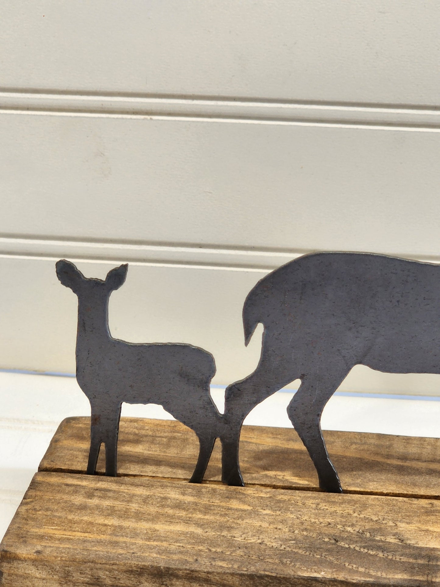 Metal Deer Family, Man Cave Decor, Father's Day, Deer Art, Family of Deer