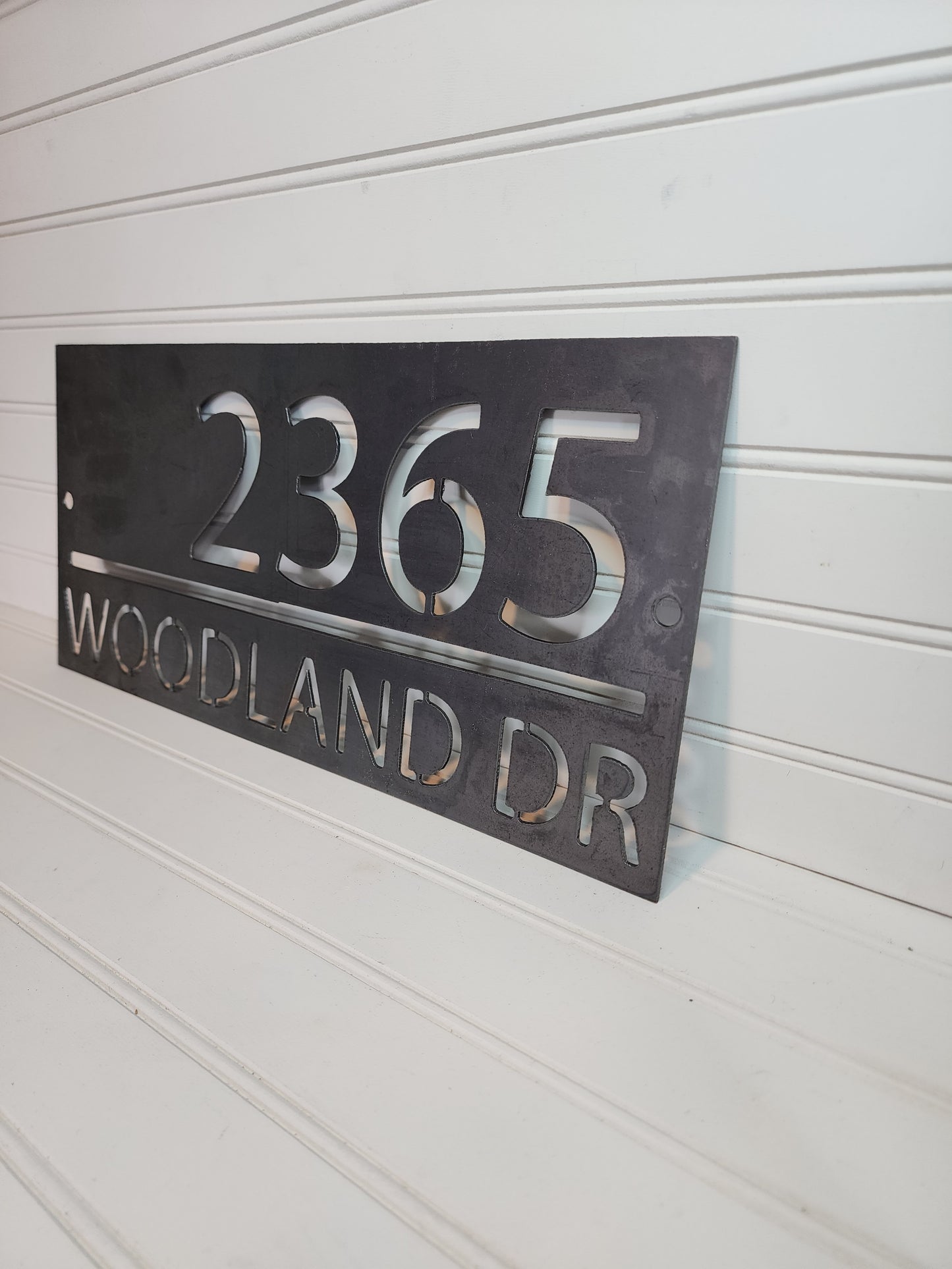 Custom Metal Address Sign, Custom House Numbers