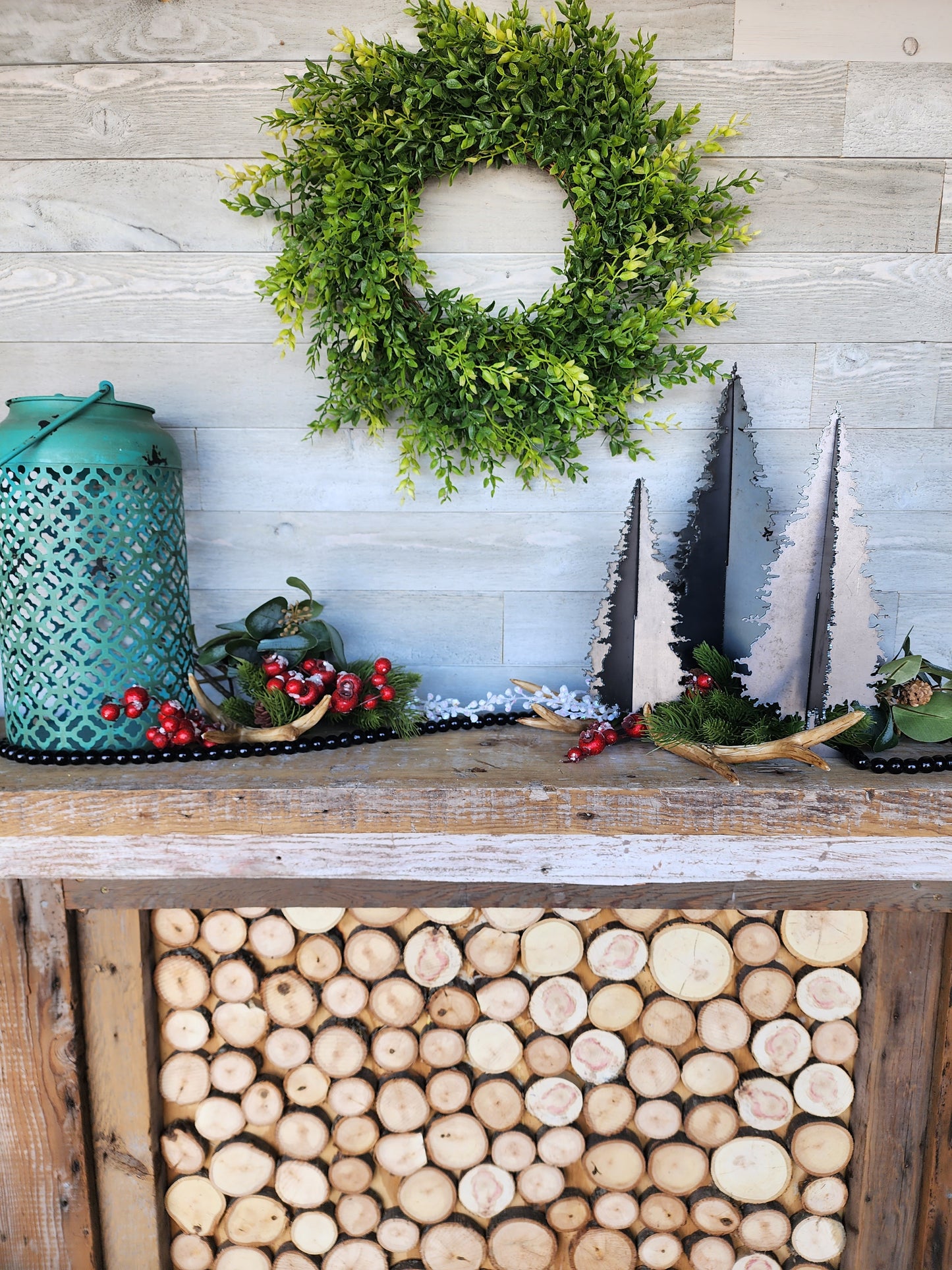 3D Metal Pine Tree