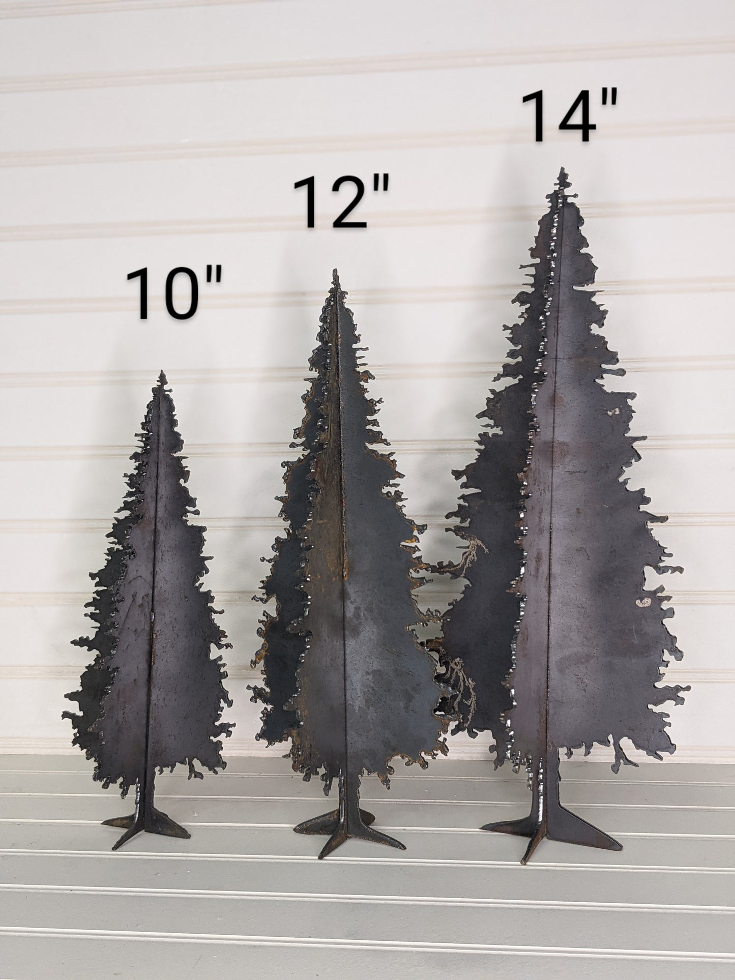 3D Metal Pine Tree
