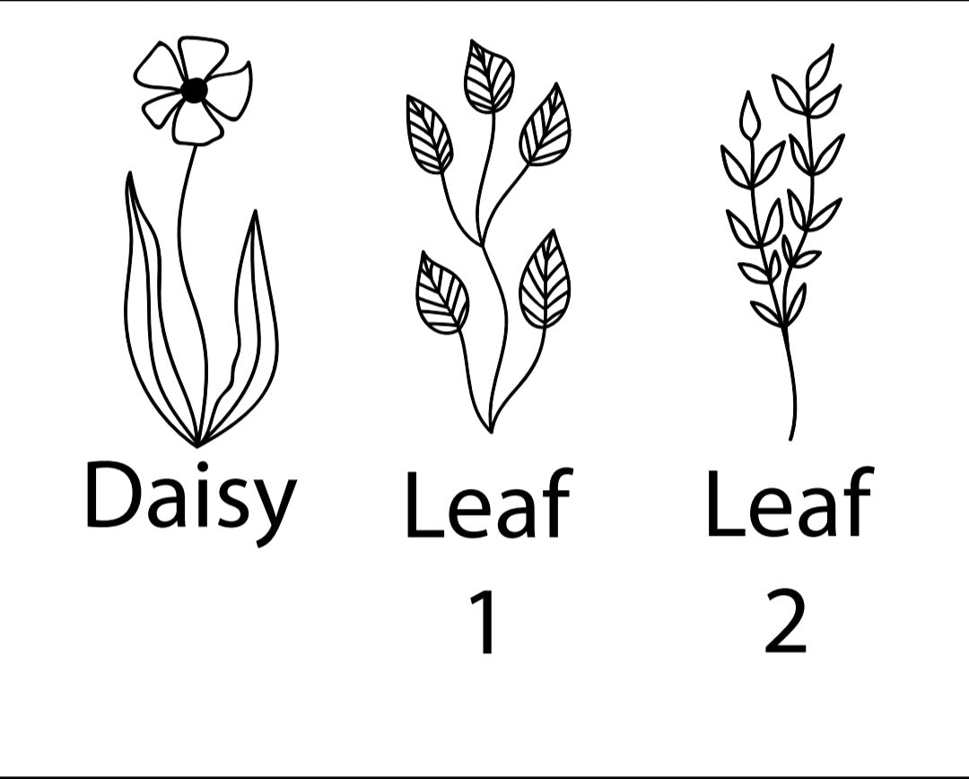 Wood Flower Wall Art, Boho Wall Decor, Leaf Wood Wall Art