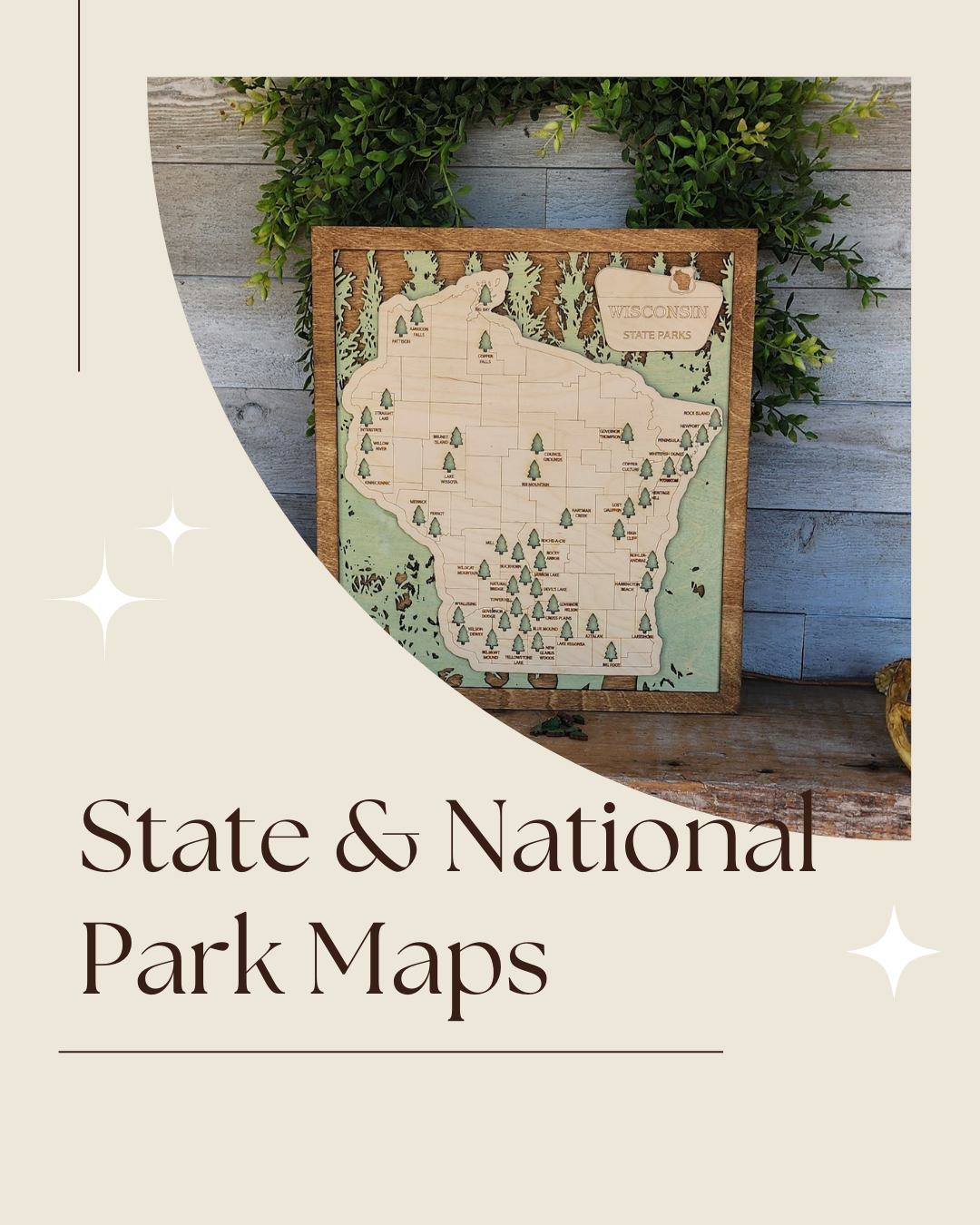 State & National Park Maps