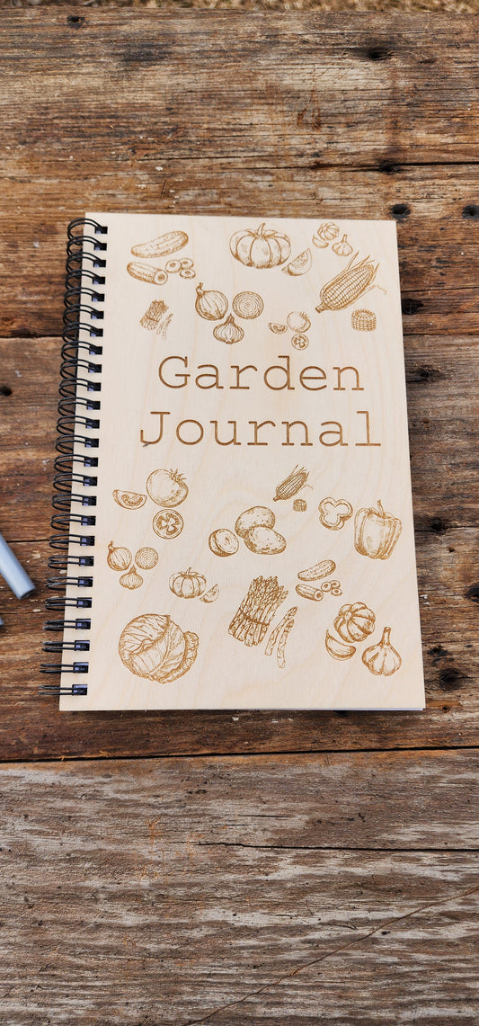 Garden Journal [Notebook, Sketchbook, Spiral Bound, Blank Pages, Dot Grid, Birthday Gifts for Him, Her, Just Because]