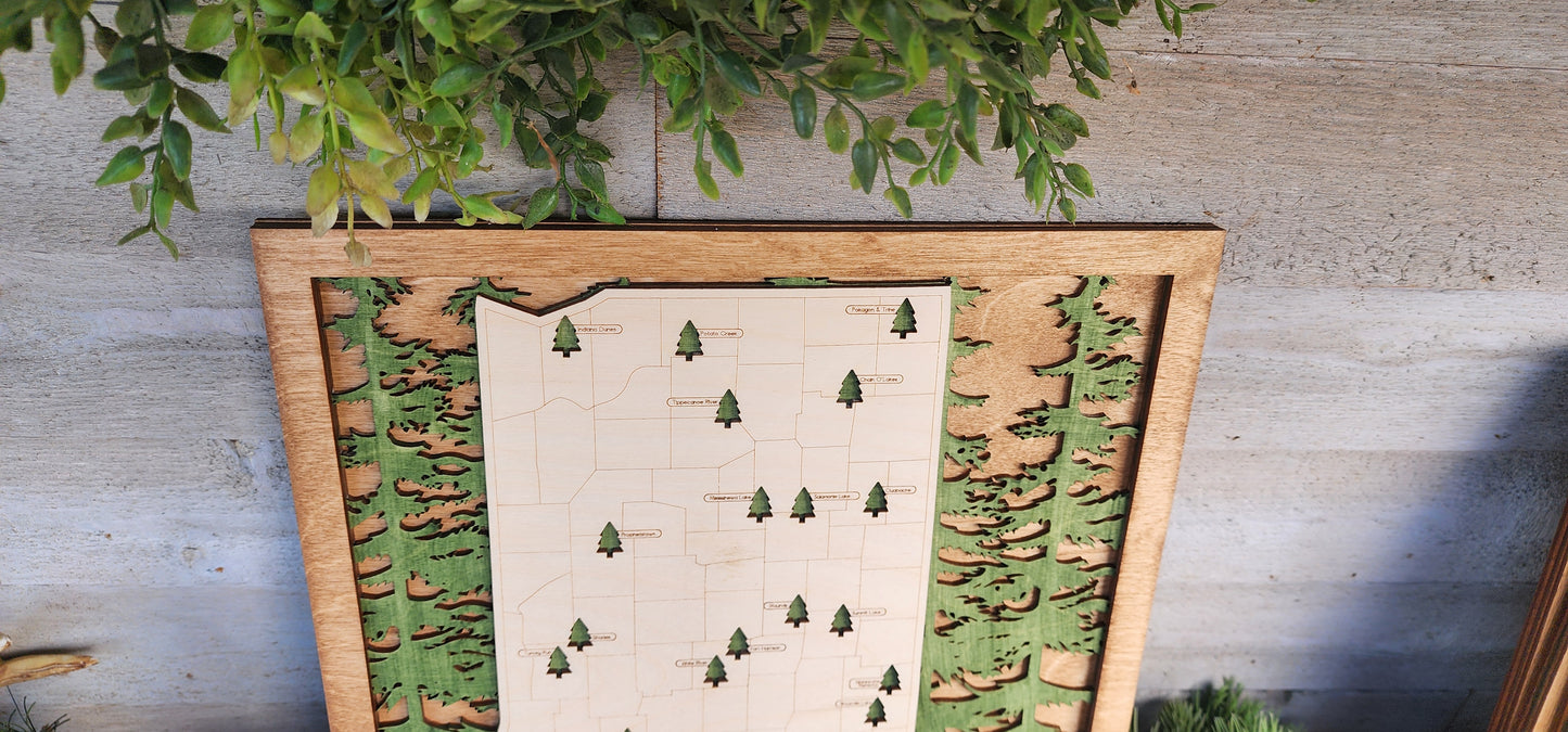 Indiana State Parks, State Park Tracker, Indiana Park Tracker