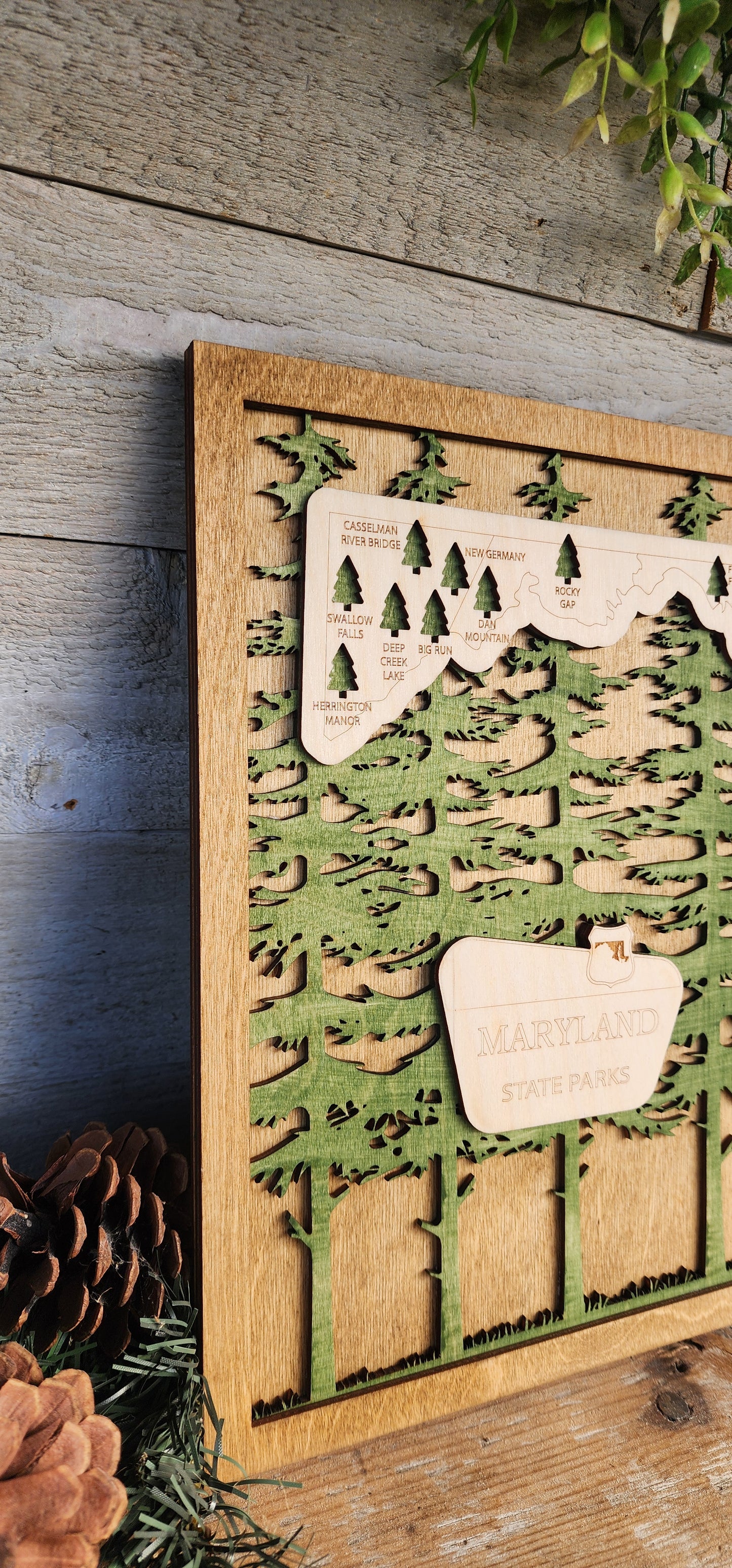 Maryland State Park Tracker, Maryland State Park Gifts, State Park Tracker, Park Ranger Gifts, Hiking Gift