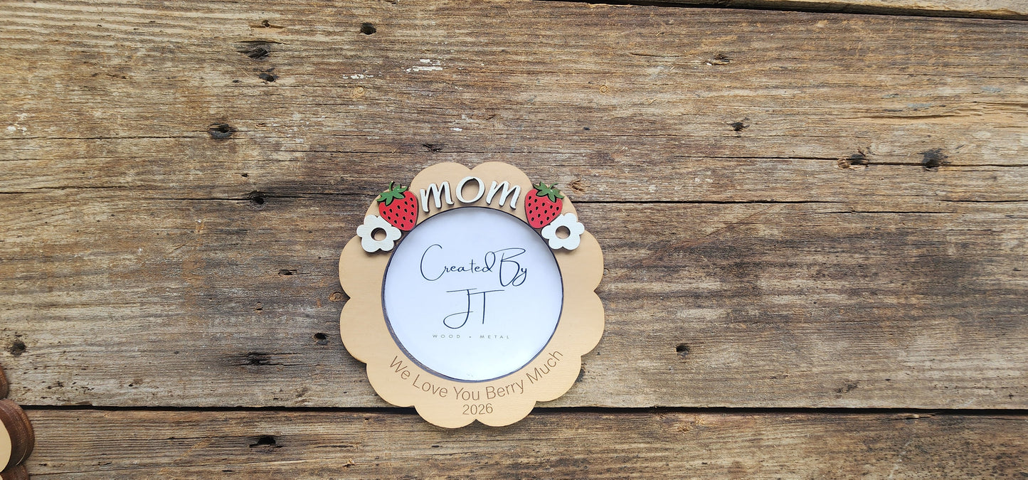 Strawberry Mother's Day Picture Frame