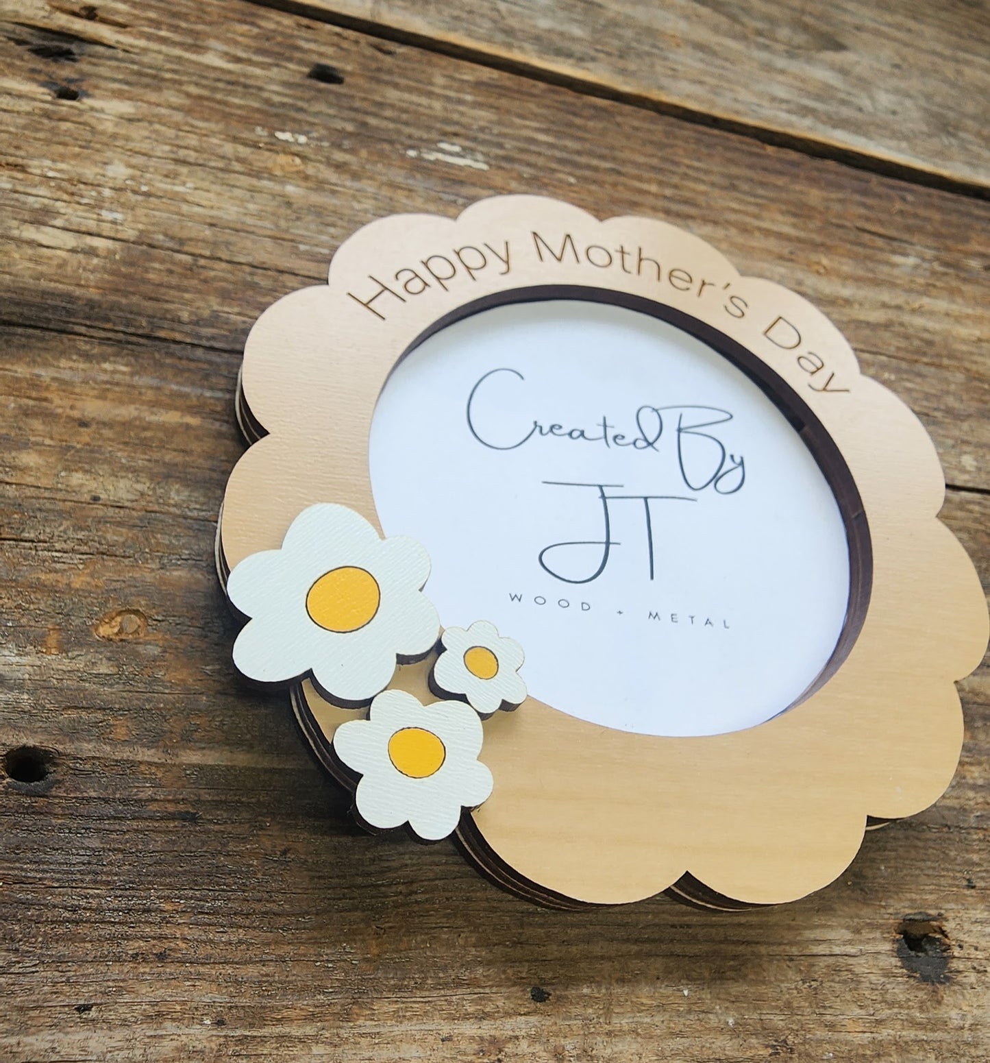 Happy Mother's Day Daisey Picture Frame