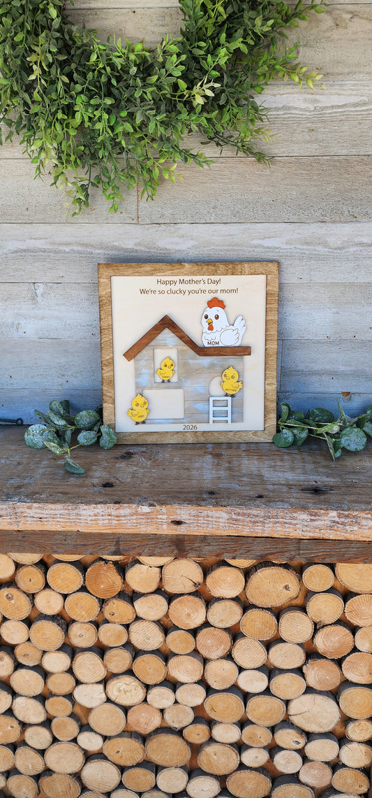 Personalized Mother's Day Chicken Gift