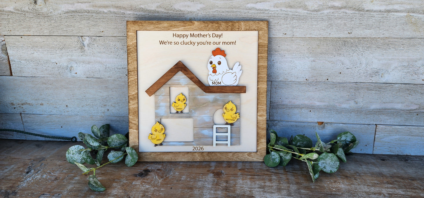 Personalized Mother's Day Chicken Gift
