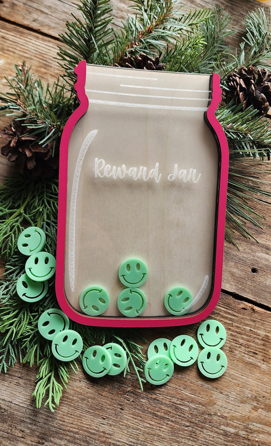 Personalized Reward Jar for Kids, Star Jar, Classroom Reward Jar, Good Behavior Jar, Kindness Jar, Kids Behavior Jar