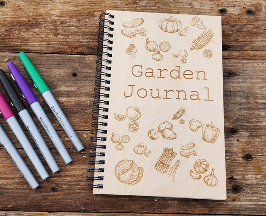 Garden Journal [Notebook, Sketchbook, Spiral Bound, Blank Pages, Dot Grid, Birthday Gifts for Him, Her, Just Because]