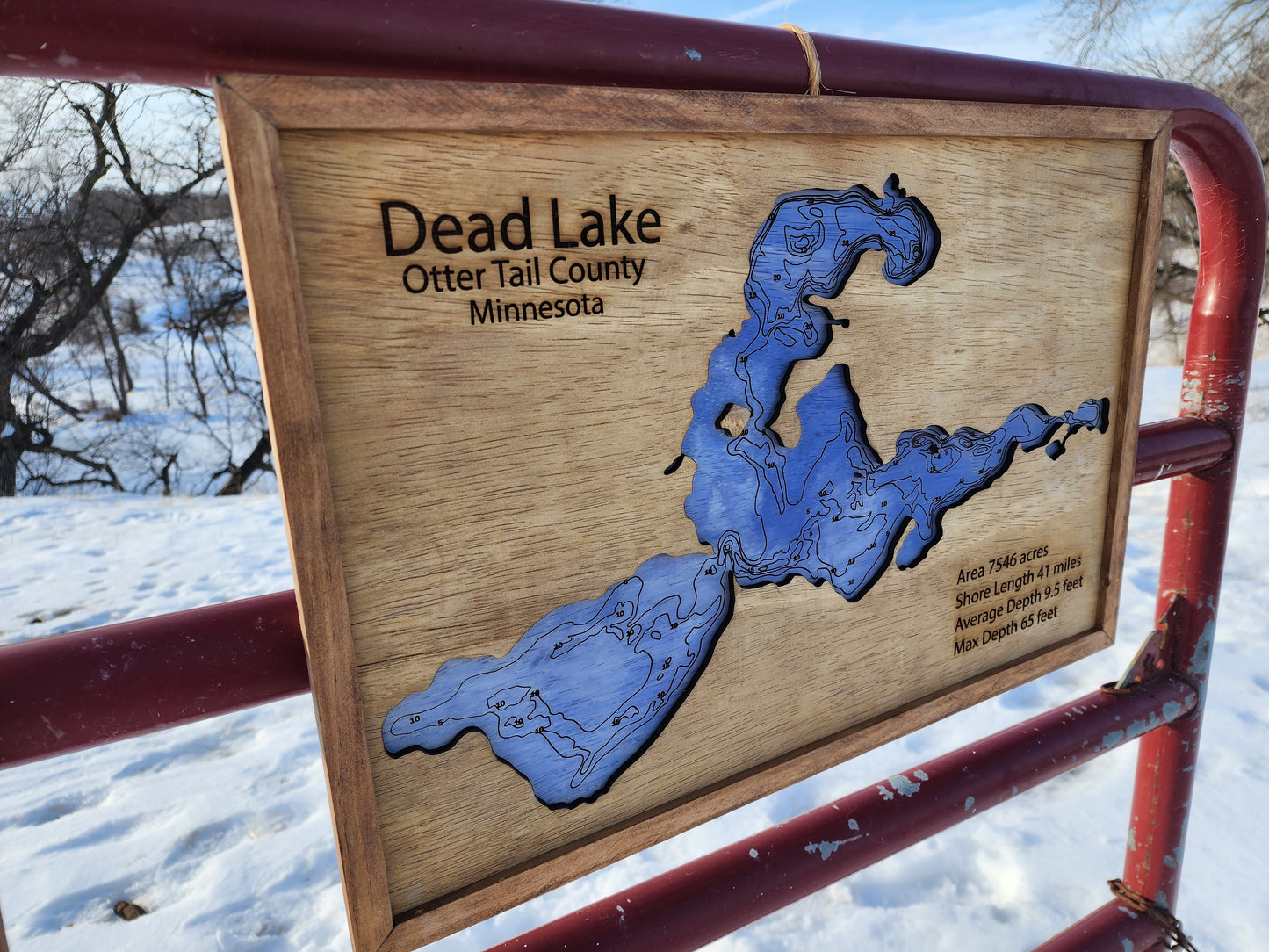 Lake Map, Lake Wall Art, Custom Lake Sign, Wood Lake Map, 3D Lake Sign